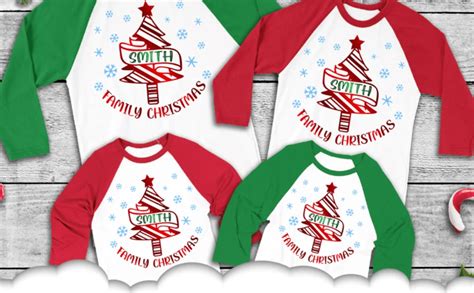 Personalized Family Christmas Shirts Svg - Christmas Tree Svg ...