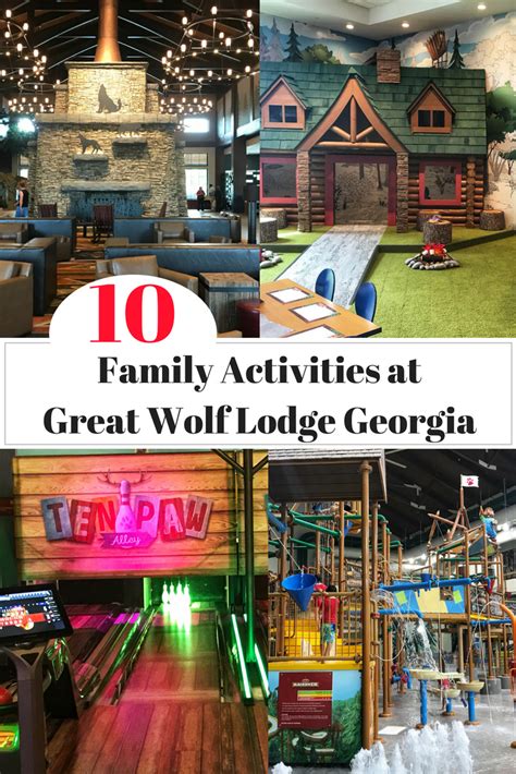 10 Awesome Family Things to Do at Great Wolf Lodge Georgia