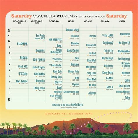 Coachella 2023 Set Times, Festival Map, and Essential Info | EDM Identity