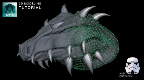 ZBrush to Maya to ZBrush - Retopology and UVing with Quad Draw | Zbrush ...