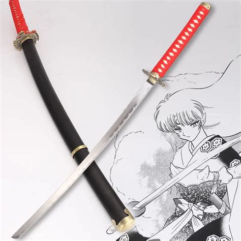 anime Inuyasha sword cosplay katana fashion collection All handmade katana Decorative ...