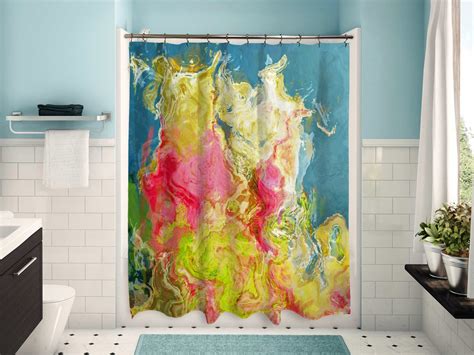 Abstract Art Shower Curtains – Abstract Art Home