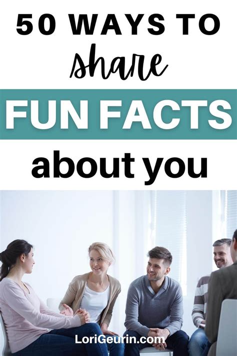 50 Fun Facts About Yourself| LoriGeurin.com