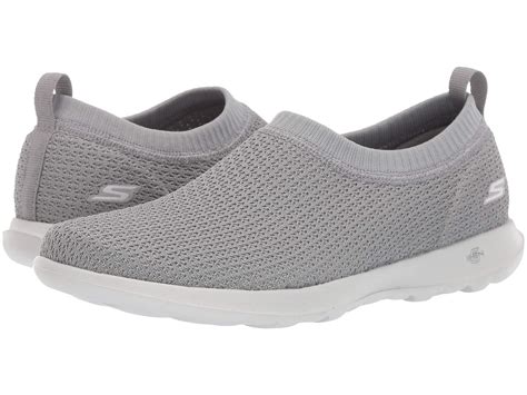 Skechers Go Walk Lite - Eclectic in Charcoal (Gray) - Lyst