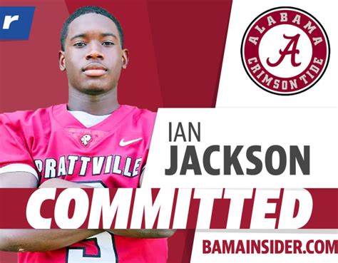 Ian Jackson commits to Alabama