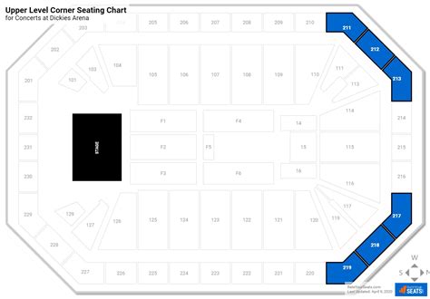 Dickies Arena Seating for Concerts - RateYourSeats.com