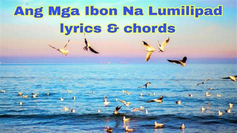 Ang Mga Ibon Na Lumilipad lyrics and chords @buhayayganyan - YouTube