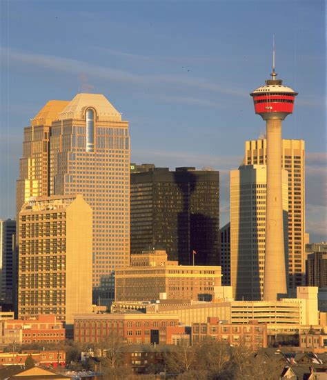 Calgary Tower, take a 360 view from the top of the tower | Vacation, Seattle skyline, Skyline