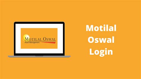 Motilal Oswal Login: Get Login Information And Details For Mobile Based ...