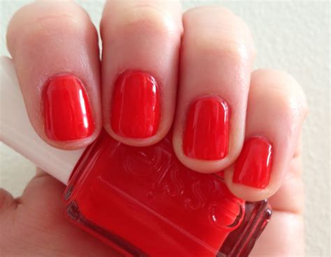I’m all about red nails at the moment. Even though all around me the ...
