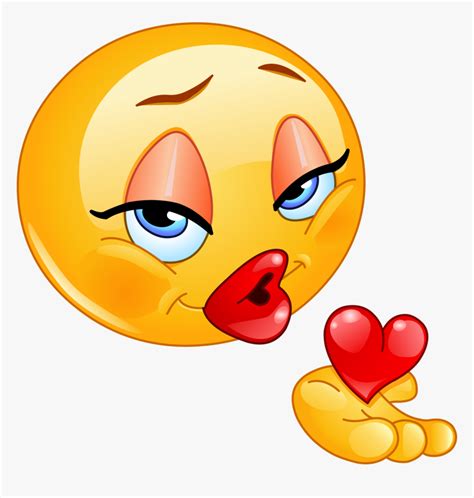 Heart In Hand Emoji 60 Decal - Kiss Emoji, HD Png Download ...