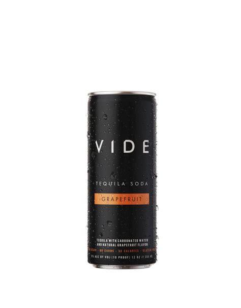 VIDE Grapefruit Tequila Soda | ReserveBar