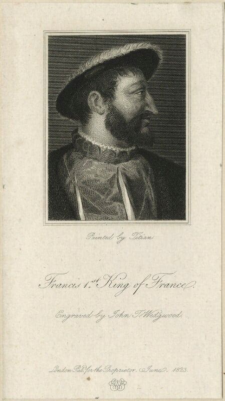 NPG D24776; François I (Francis I), King of France - Portrait ...