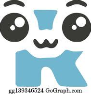 8 Letter R Cute Kawaii Character Clip Art | Royalty Free - GoGraph