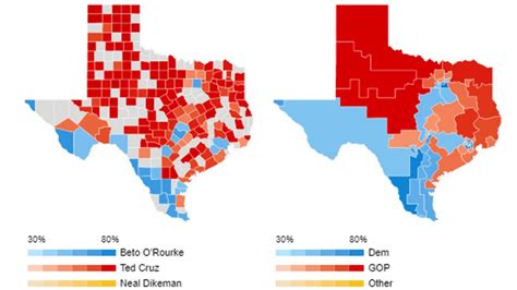 Texas Live Voting Resultscounty, Precinct - Nbc 5 Dallas-Fort Worth - Map Beto For Texas ...