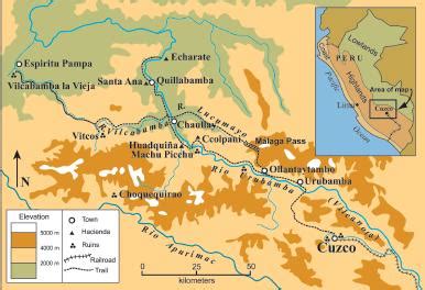 Machu Picchu: Earliest Maps and 19th Century (pre-Hiram Bingham) Visitors - Kim MacQuarrie ...