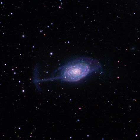 Ha-enhanced Umbrella Galaxy NGC 4651 - Sky & Telescope - Sky & Telescope