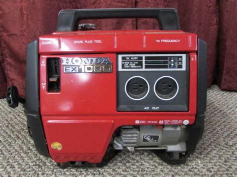 Lot Detail - HONDA MODEL EX 1000 GENERATOR