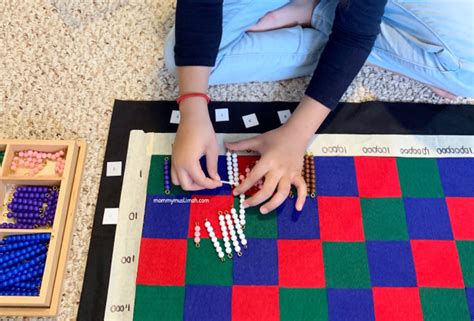 DIY Montessori Math Checkerboard - Mommy Muslimah