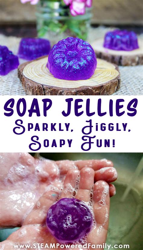 Jelly Soap Making - Sparkly, Jiggly, Soapy Fun Jellies!