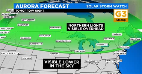 MN Weather: Northern Lights Could Be Visible Overhead For Most Of State ...