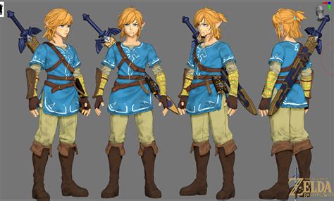 Link （Breath of the Wild） - #3 by V-Rex_Freak - ZBrushCentral