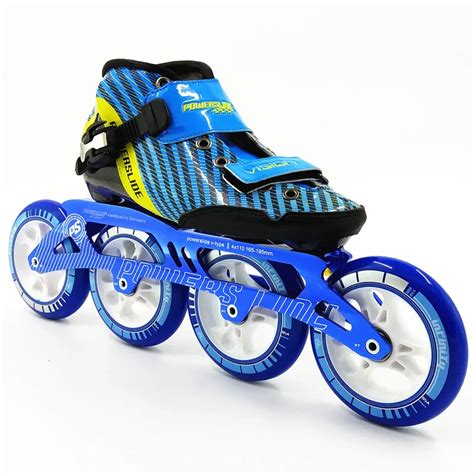 new 4 wheels inline speed skating shoes Professional adult child 110mm ...