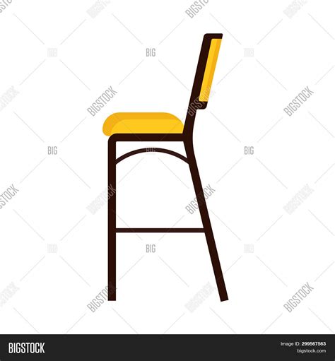 Chair Side View Vector & Photo (Free Trial) | Bigstock