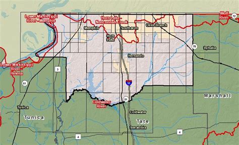 Risk Map - DeSoto County