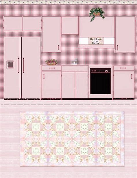 Paper Crafts – Interior Model – Kitchen | Paper doll house, Doll house crafts, Vintage paper dolls