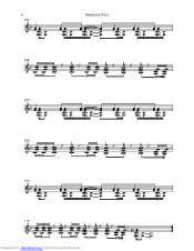 Glycerine music sheet and notes by Bush @ musicnoteslib.com