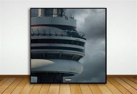 Drake Views Music Album Cover Canvas Poster Wall Painting | Etsy