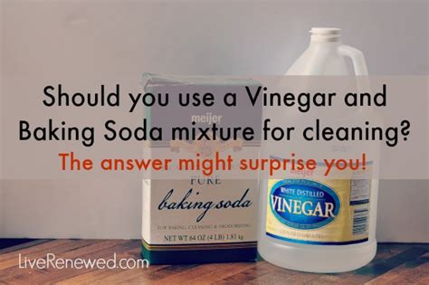 Is a Vinegar and Baking Soda Mixture Effective for Cleaning?