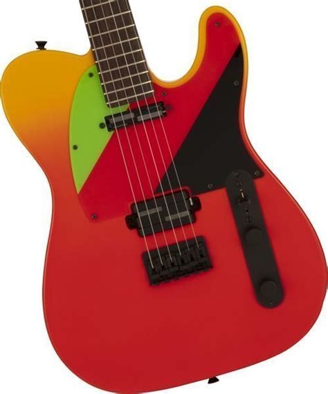 Fender 2020 Evangelion Asuka Telecaster Electric Guitar - Asuka Red ...