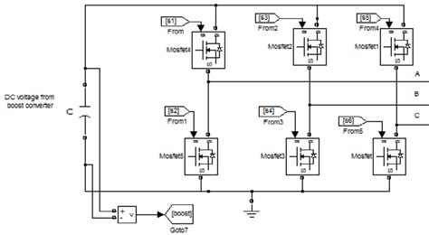 Simulation Circuit Diagram of 3Φ Inverter | Download Scientific Diagram