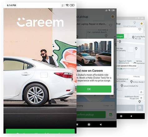 Careem Taxi app Online