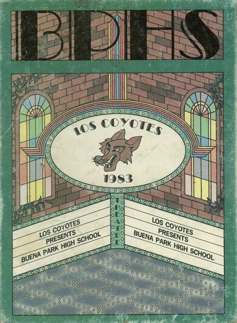 1983 yearbook from Buena Park High School from Buena park, California for sale