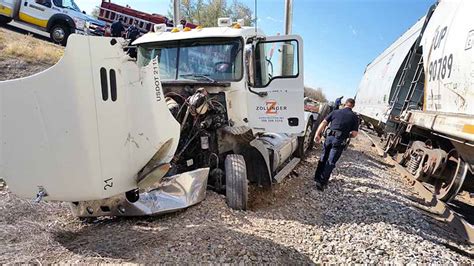 Train crashes into semi-truck on Iona Road | East Idaho News