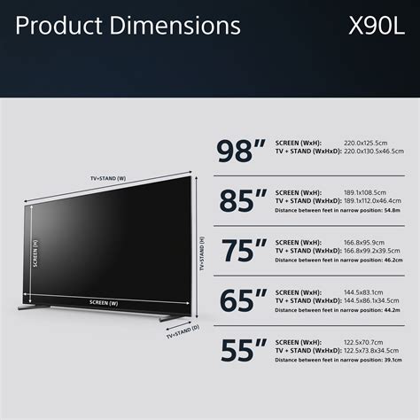 Sony BRAVIA XR X90L 98 inch 4K Ultra HD LED Smart TV XR98X90LU ...