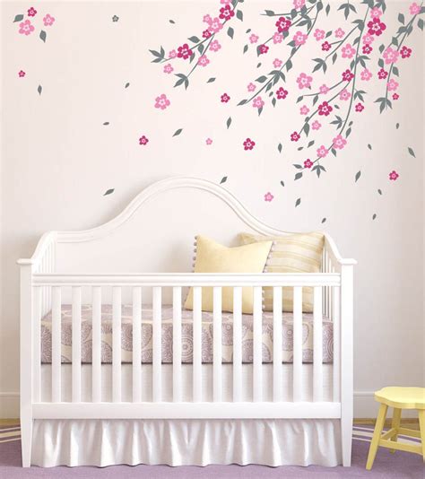 Cherry Blossom Tree Wall Decal Wall Decals for Nursery Decals - Etsy