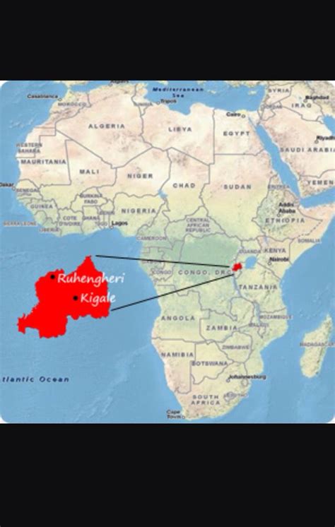 Where Is Rwanda On A World Map – Interactive Map