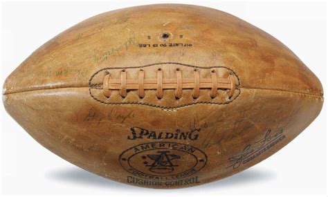 The Glorious History of the Humble AFL Ball