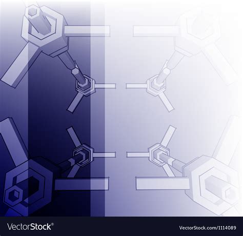 Sketch of an abstract architecture Royalty Free Vector Image