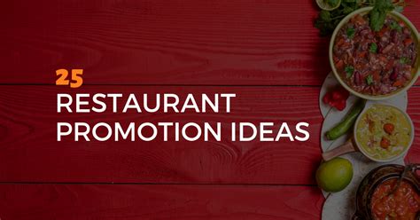 25 Restaurant Promotion Ideas | NetWaiter