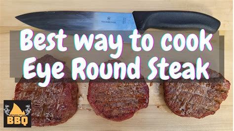 Best way to cook eye of round steak - YouTube