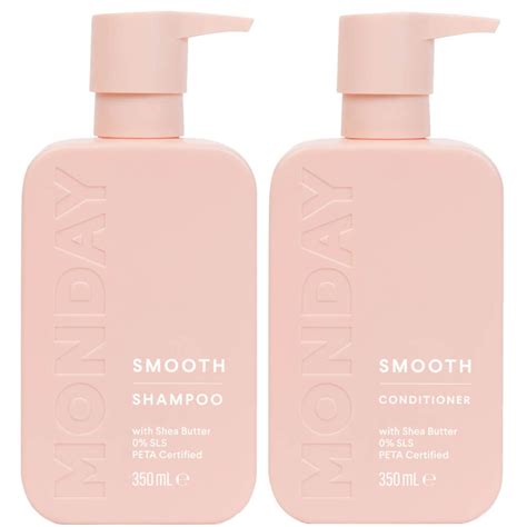 MONDAY Haircare Smooth Shampoo and Conditioner Duo | LOOKFANTASTIC