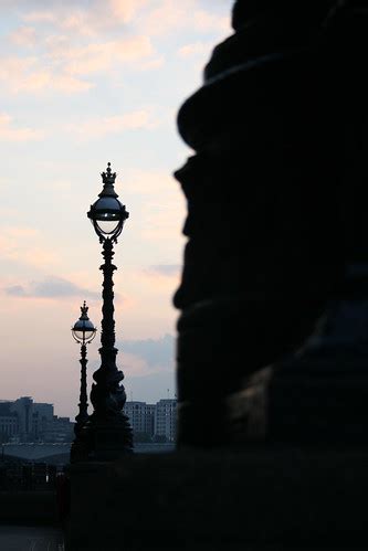 Lamp posts along the Thames | John Mitchell | Flickr