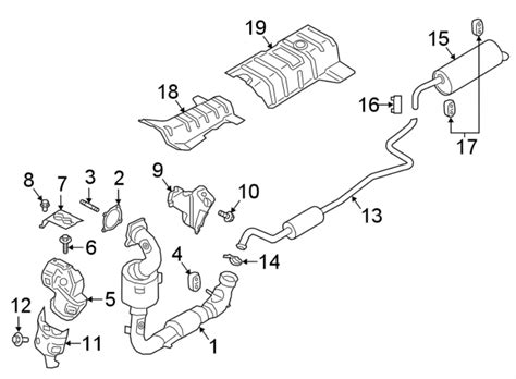 2018 Ford EcoSport Catalytic Converter. 1.0 LITER. Ecosport; 1.0L - J2BZ5E212B | Lakeland Ford ...