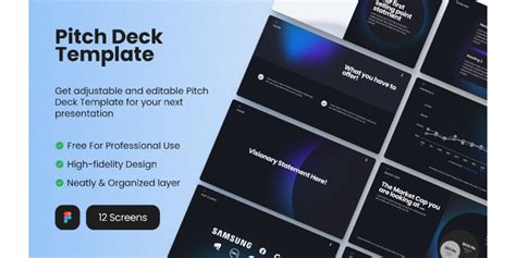 Pitch Deck Template (Free) | Figma