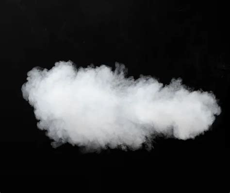 White smoke cloud background on black — Stock Photo © nikkytok #13414488